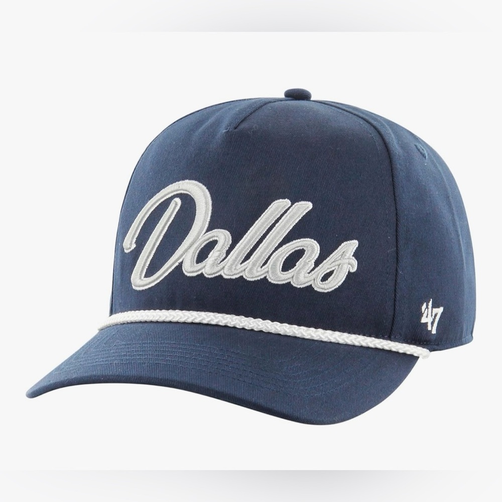 Dallas Cowboys ’47 Brand Hitch Rope Hat Navy Blue Adjustable NWT